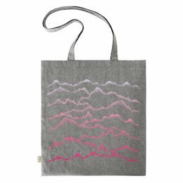 BAUMWOLLTASCHE MOUNTAIN LINES - ACCESSOIRES