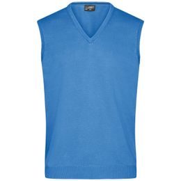 HERREN-STRICKWESTE JN657 - PULLOVER OHNE VERSCHLUSS - KLEIDUNG