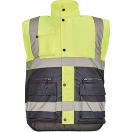 VESTĂ REFLECTORIZANTĂ IZOLATĂ PENTRU BĂRBAȚI HELLIN - VESTE REFLECTORIZANTE - HAINE DE LUCRU