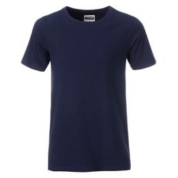 TRICOU CLASIC PENTRU BĂIEȚI DIN BUMBAC ORGANIC 8008B - TRICOURI DIN BUMBAC ORGANIC - ÎMBRĂCĂMINTE