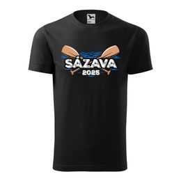 TRIČKO S POTISKEM "SÁZAVA" - VODÁCI - OBLEČENÍ