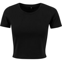 Tricou crop top cu mânecă scurtă pentru femei