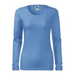 TRICOU PENTRU FEMEI CU MÂNECĂ LUNGĂ SLIM - TRICOURI CU MÂNECĂ LUNGĂ - ÎMBRĂCĂMINTE