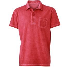 HERREN POLOSHIRT GIPSY JN988 - KURZARM POLO-SHIRTS - KLEIDUNG