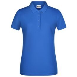 DAMEN POLOSHIRT AUS BIO-BAUMWOLLE 8009 - KURZARM POLO-SHIRTS - KLEIDUNG