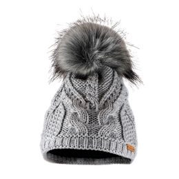 CĂCIULĂ DE IARNĂ PENTRU FEMEI CU POMPON - FESURI CU POMPON - ACCESORII