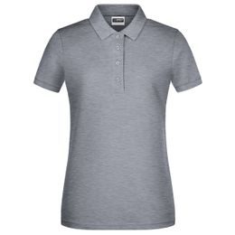 DAMEN POLOSHIRT AUS BIO-BAUMWOLLE 8009 - KURZARM POLO-SHIRTS - KLEIDUNG