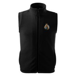VESTĂ FLEECE CU BRODERIE CAL - IUBITORI DE ANIMALE - ÎMBRĂCĂMINTE