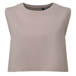 DÁMSKÉ CROP TÍLKO Z ORGANICKÉ BAVLNY - FITNESS TRIČKA - SPORTOVNÍ OBLEČENÍ