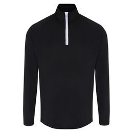 PÁNSKE TRIČKO S DLHÝM RUKÁVOM A 1/4 ZIPSOM - ŠPORTOVÉ TRIČKÁ S DLHÝM RUKÁVOM - ŠPORTOVÉ OBLEČENIE