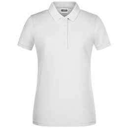 DAMEN POLOSHIRT AUS BIO-BAUMWOLLE 8009 - KURZARM POLO-SHIRTS - KLEIDUNG