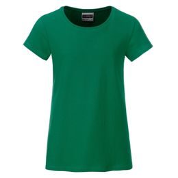 TRICOU CLASIC DE FATĂ DIN BUMBAC ORGANIC 8007G - TRICOURI DIN BUMBAC ORGANIC - ÎMBRĂCĂMINTE