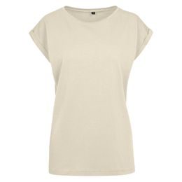 VOĽNÉ DÁMSKE TRIČKO S OHRNUTÝMI RUKÁVMI - TRIČKÁ S KRÁTKYM RUKÁVOM - OBLEČENIE