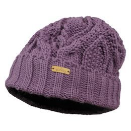 DAMEN WINTERMÜTZE MIT UMGESCHLAGENER KREMPE - STRICKMÜTZEN - CAPS UND MÜTZEN