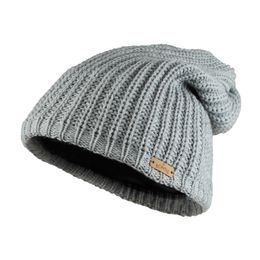 DAMEN LANGE WINTER BEANIE MIT FLEECE - STRICKMÜTZEN - CAPS UND MÜTZEN