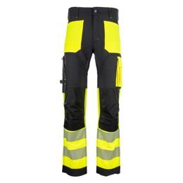 EREBOS CLASS 1 FÉRFI LÁTHATÓSÁGI MUNKANADRÁG HI-VIS - FÉNYVISSZAVERŐ NADRÁGOK - MUNKARUHÁZAT