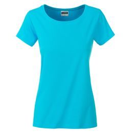 KLASSISCHES DAMEN-T-SHIRT AUS BIO-BAUMWOLLE 8007 - T-SHIRTS AUS BIO-BAUMWOLLE - KLEIDUNG