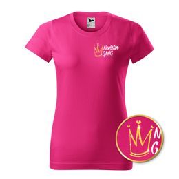 TRIČKO TÝM NEVĚSTY TŘPYTIVÁ KORUNKA - SVATBA - OBLEČENÍ