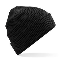 BEANIE AUS BIOBAUMWOLLE WAFFLE - STRICKMÜTZEN - CAPS UND MÜTZEN