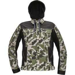 BUNDJACKE MIT KAPUZE NEURUM CAMOUFLAGE - BUNDJACKEN - ARBEITS KLEIDUNG