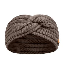 PŘEKŘÍŽENÁ DÁMSKÁ PLETENÁ ČELENKA - ČELENKY - KŠILTOVKY A ČEPICE