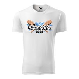 TRIČKO S POTISKEM "SÁZAVA" - VODÁCI - OBLEČENÍ