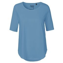 HALBÄRMLIGES DAMEN T-SHIRT AUS BIO-FAIRTRADE-BAUMWOLLE - KURZARM-T-SHIRTS - KLEIDUNG