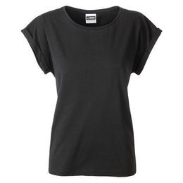 DAMEN-CASUAL-T-SHIRT AUS BIO-BAUMWOLLE 8005 - T-SHIRTS AUS BIO-BAUMWOLLE - KLEIDUNG