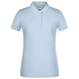 DAMEN POLOSHIRT AUS BIO-BAUMWOLLE 8009 - KURZARM POLO-SHIRTS - KLEIDUNG