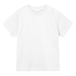 TRICOU ALB PENTRU BEBELUȘI - TRICOURI PENTRU COPII - ÎMBRĂCĂMINTE PENTRU COPII