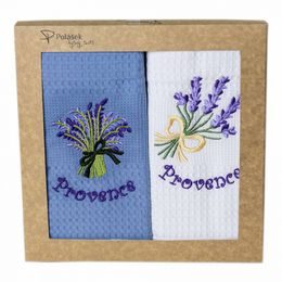 BESTICKTE GESCHIRRTÜCHER MIT MOTIV – 2ER-SET - GESCHIRRTÜCHER - HAUSHALT