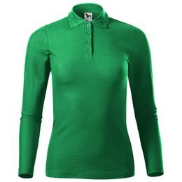 DAMEN LANGARM POLO-SHIRT PIQUE POLO LS - LANGARM POLO-SHIRTS - KLEIDUNG