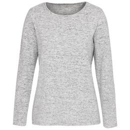 DAMEN PULLOVER MIT LANGEN ÄRMELN - PULLOVER OHNE VERSCHLUSS - KLEIDUNG