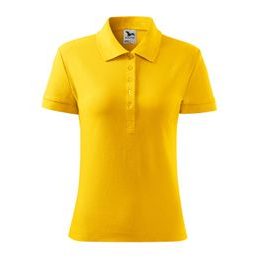 DAMEN POLO-SHIRT COTTON HEAVY - KURZARM POLO-SHIRTS - KLEIDUNG