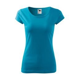 DAMEN T-SHIRT PURE - KURZARM-T-SHIRTS - KLEIDUNG