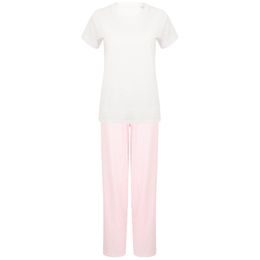 DAMEN LANGARM-BAUMWOLLPYJAMA-SET - PYJAMAS - KLEIDUNG