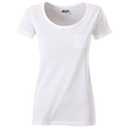 DAMEN-T-SHIRT AUS BIO-BAUMWOLLE 8003 - T-SHIRTS AUS BIO-BAUMWOLLE - KLEIDUNG