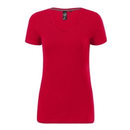 DAMEN-T-SHIRT ACTION V-NECK - KURZARM-T-SHIRTS - KLEIDUNG