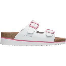 DAMEN PANTOLETTEN JUNO WHITE - PANTOLETTEN - SCHUHE