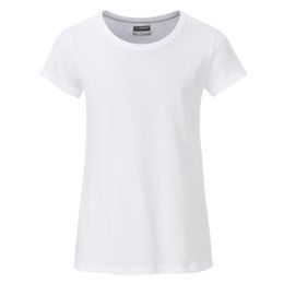 TRICOU CLASIC DE FATĂ DIN BUMBAC ORGANIC 8007G - TRICOURI DIN BUMBAC ORGANIC - ÎMBRĂCĂMINTE