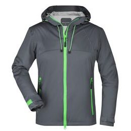 DÁMSKA SOFTSHELLOVÁ BUNDA S KAPUCŇOU JN1097 - SOFTSHELLOVÉ BUNDY - OBLEČENIE