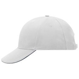 WERBLICHE 6-PANEL SANDWICH-CAP MB024 - CAPS ALS WERBEARTIKEL - CAPS UND MÜTZEN