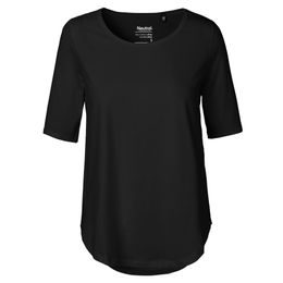 HALBÄRMLIGES DAMEN T-SHIRT AUS BIO-FAIRTRADE-BAUMWOLLE - KURZARM-T-SHIRTS - KLEIDUNG