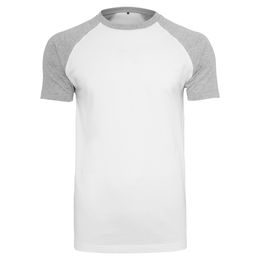 TRICOU PENTRU BĂRBAȚI CU MÂNECĂ SCURTĂ ÎN DOUĂ CULORI - TRICOURI CU MÂNECĂ SCURTĂ - ÎMBRĂCĂMINTE