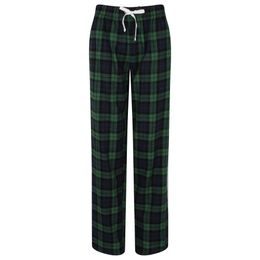 DAMEN FLANELL-PYJAMAHOSEN - PYJAMAS - KLEIDUNG