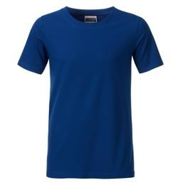 TRICOU CLASIC PENTRU BĂIEȚI DIN BUMBAC ORGANIC 8008B - TRICOURI DIN BUMBAC ORGANIC - ÎMBRĂCĂMINTE