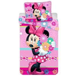 LENJERIE DE PAT COPII MINNIE - LENJERIE DE PAT CU IMPRIMEU - GOSPODĂRIE