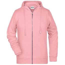 DAMEN KAPUZENJACKE AUS BIO-BAUMWOLLE 8025 - SWEATSHIRTS MIT REISSVERSCHLUSS - KLEIDUNG