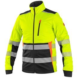 GEACĂ SOFTSHELL REFLECTORIZANTĂ PENTRU BĂRBAȚI CXS BENSON - GECI REFLECTORIZANTE - HAINE DE LUCRU