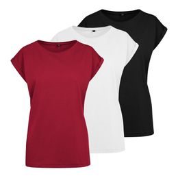 3 DB-OS SZETT: NŐI PÓLÓ FELHAJTOTT UJJAKKAL - RÖVID UJJÚ PÓLÓK - RUHÁZAT